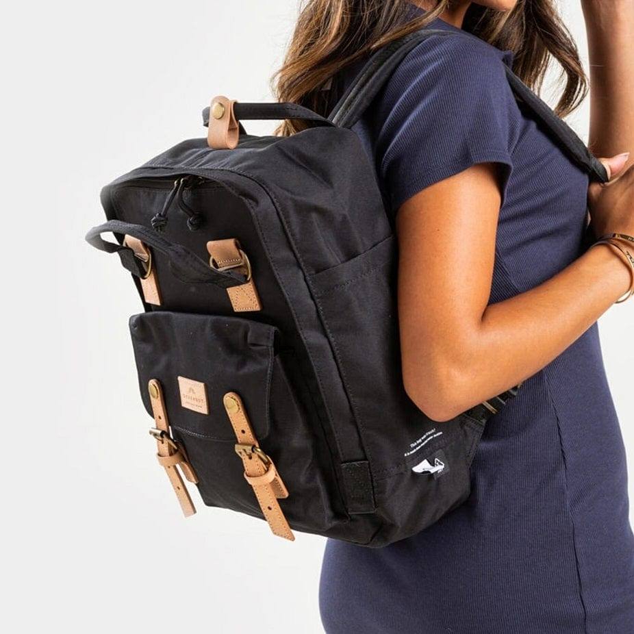 Macaroon Backpack Reborn 16L - Black