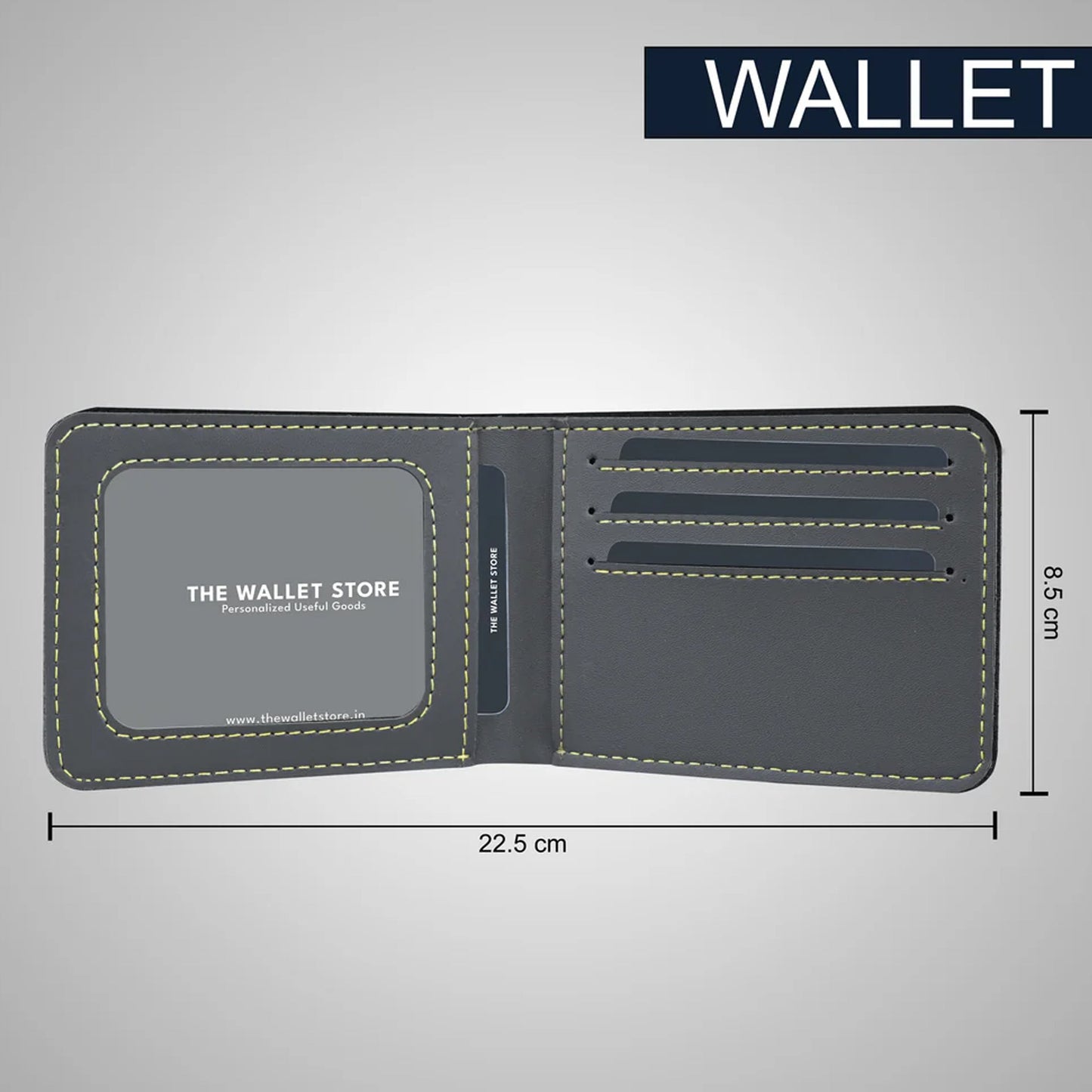 Customized Wallet With Name & Charm