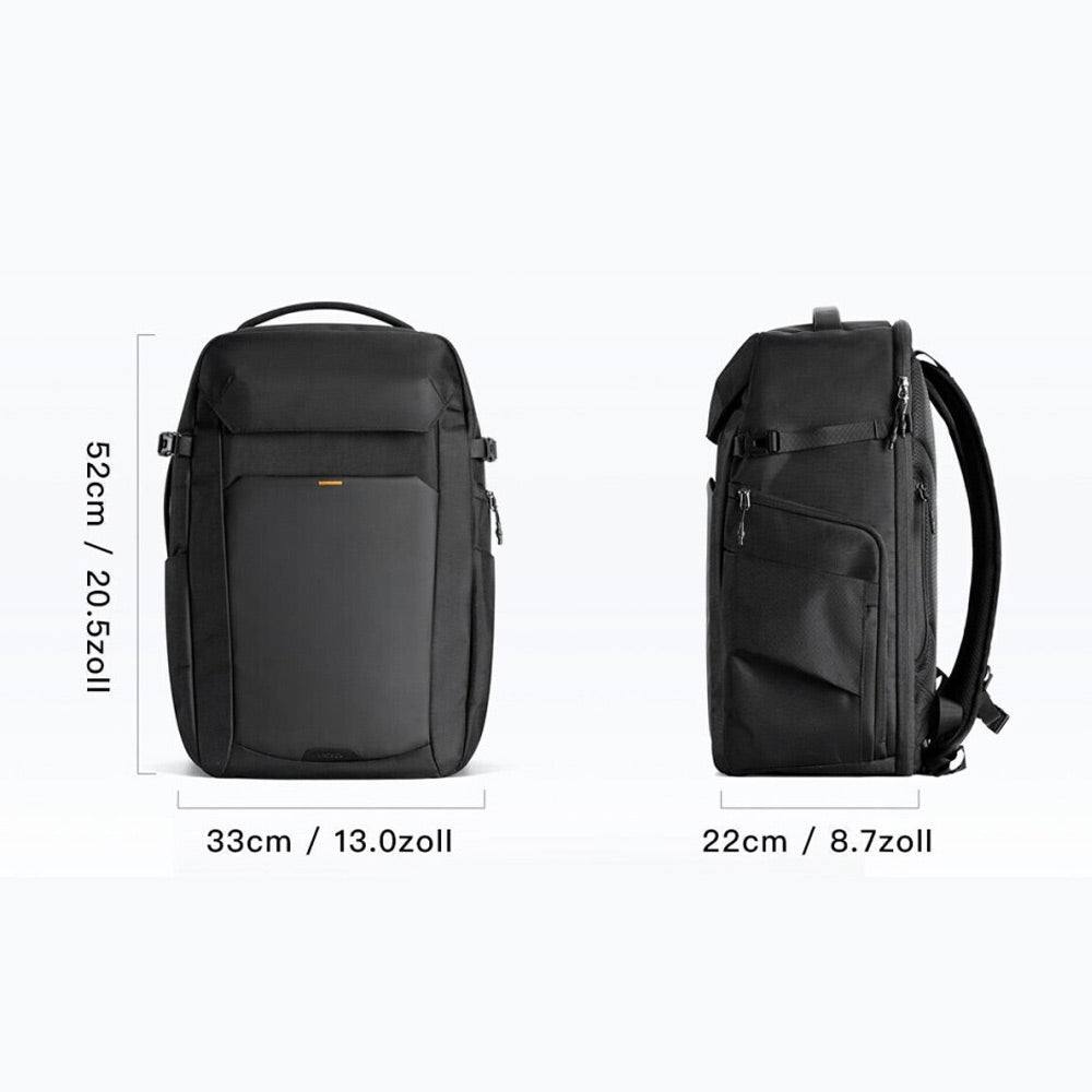 Carry On Travel Backpack 38L - Black
