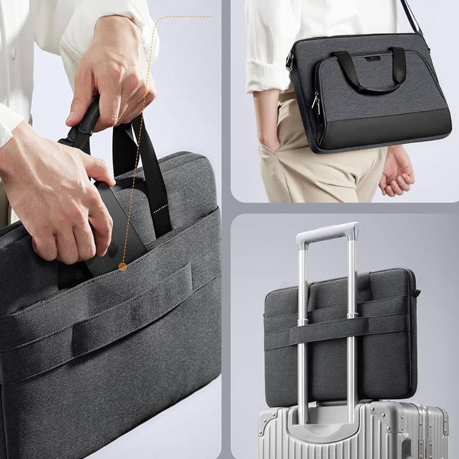 EdgeKeeper 360 Laptop Shoulder Bag - Dark Grey 13 Inches