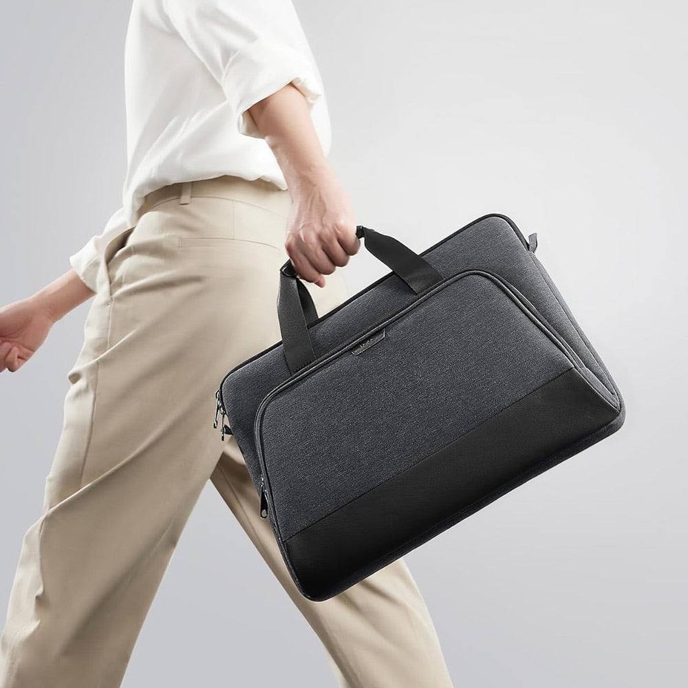 EdgeKeeper 360 Laptop Shoulder Bag - Dark Grey 15.6 Inches