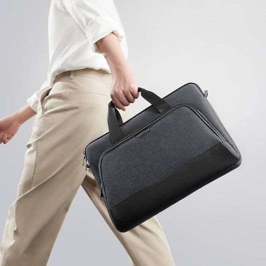 EdgeKeeper 360 Laptop Shoulder Bag - Dark Grey 15.6 Inches