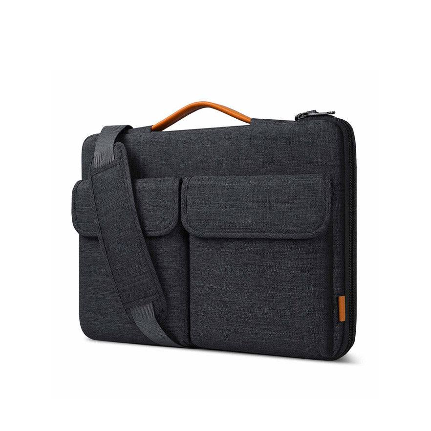 EdgeKeeper Laptop Bag - Black Grey 15.6 Inches