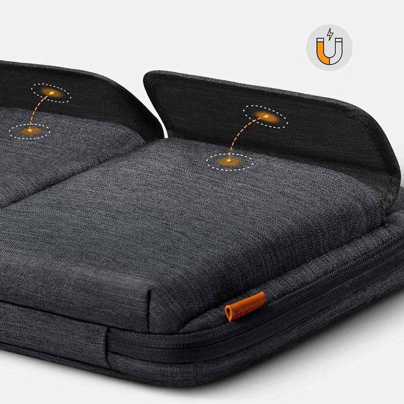 EdgeKeeper Laptop Bag - Black Grey 15.6 Inches