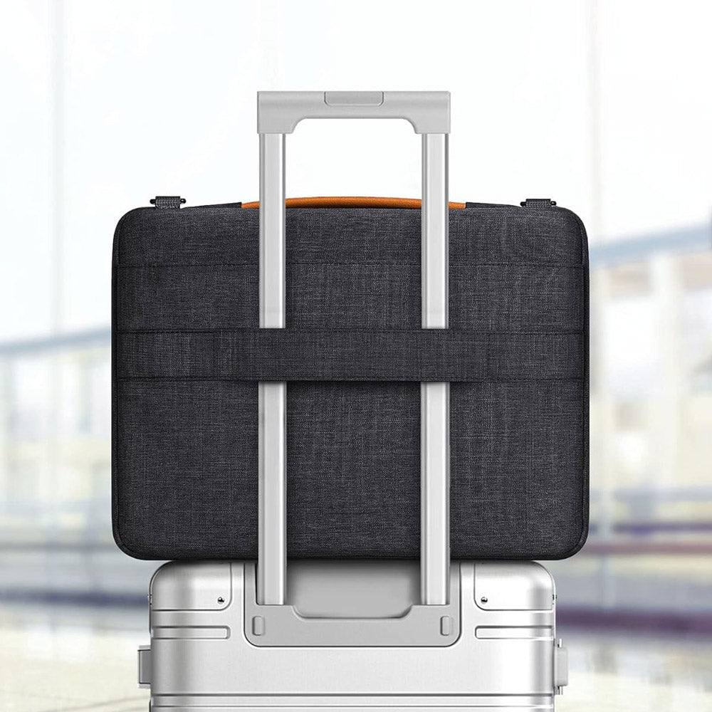 EdgeKeeper Laptop Bag - Black Grey 15.6 Inches