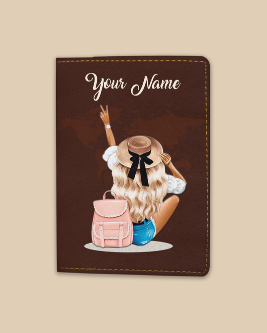Customized Passport Cover -  BACKPACKER