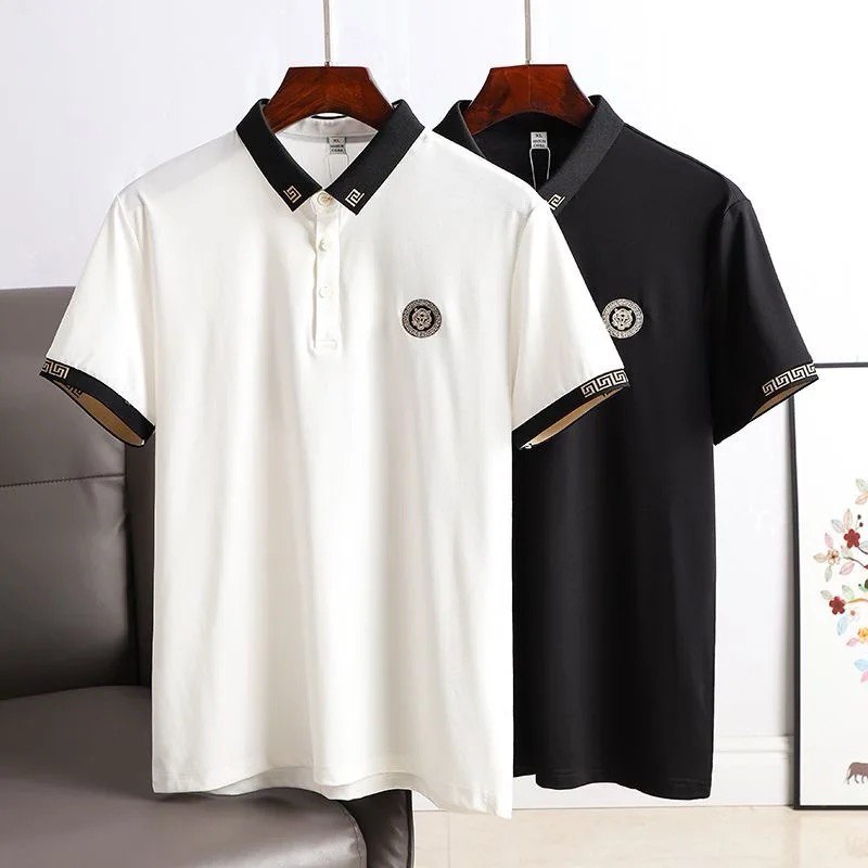 Lavish Silk Tiger Polo T-Shirt