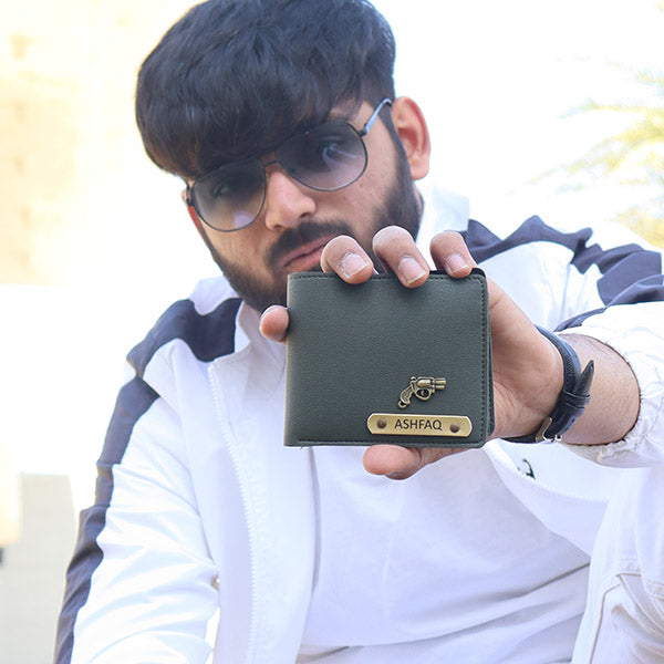 Premium Quality Men's Wallet With Charm