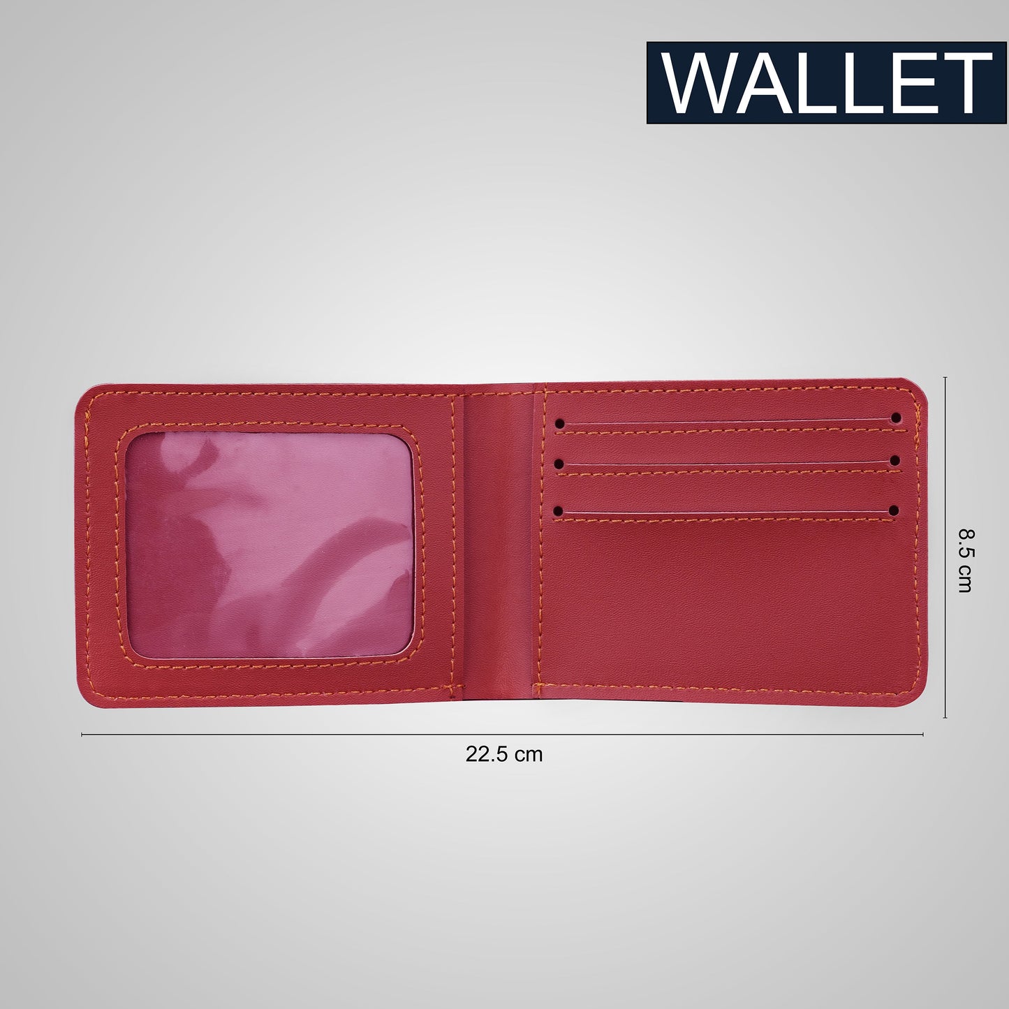 Customized Wallet With Name & Charm